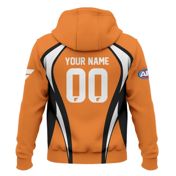 GWS Giants AFL Exclusive Logo Hoodie QTVA250625AFL03GWS-HD - Image 3