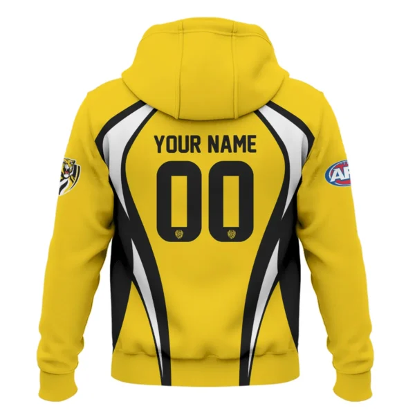 Richmond Tigers AFL Exclusive Logo Hoodie QTVA250625AFL03RICH-HD - Image 3