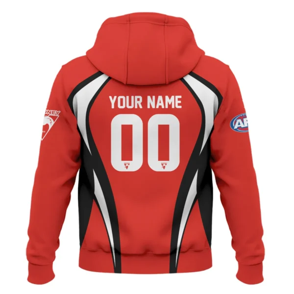 Sydney Swans AFL Exclusive Logo Hoodie QTVA250625AFL03SYD-HD - Image 3