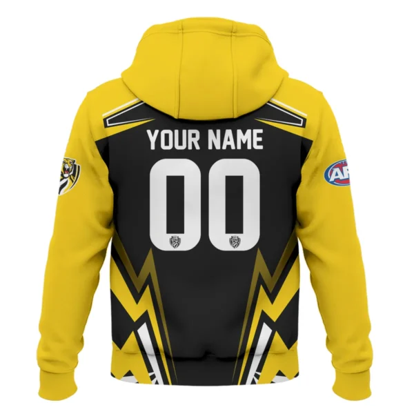 Richmond Tigers AFL Exclusive Logo Hoodie QTVA270625AFL04RICH-HD - Image 3