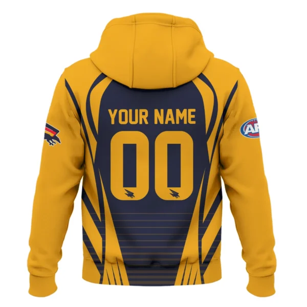 Adelaide Crows AFL Exclusive Logo Hoodie QTVA280625AFL05ADEL-HD - Image 3