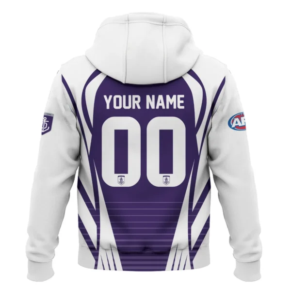 Fremantle Dockers AFL Exclusive Logo Zipper Hoodie QTVA280625AFL05FRE-ZHD - Image 3