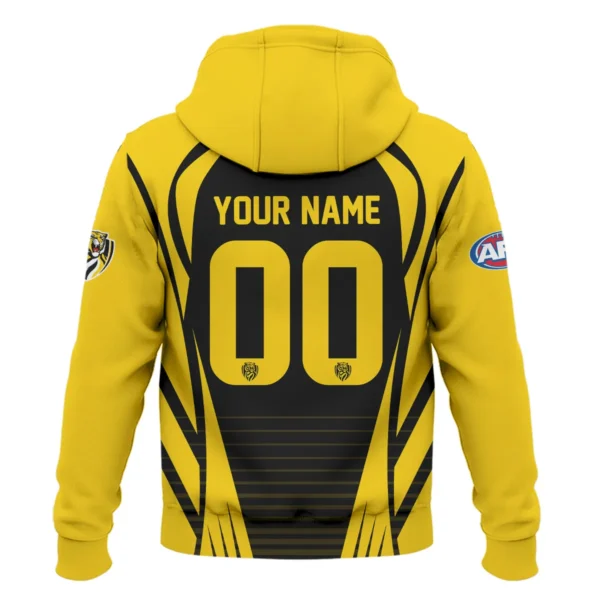 Richmond Tigers AFL Exclusive Logo Hoodie QTVA280625AFL05RICH-HD - Image 3
