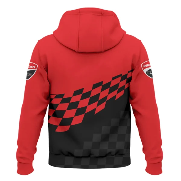 Ducati Lenovo Team Exclusive Logo Zipper Hoodie QTVAGP100625A11DUC-ZHD - Image 3