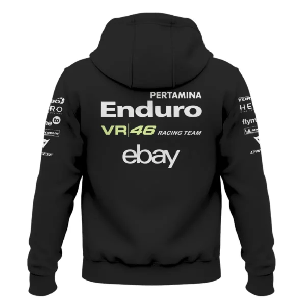 VR46 Racing Team Exclusive Logo Hoodie QTVAGP120625A15VR46-HD - Image 3