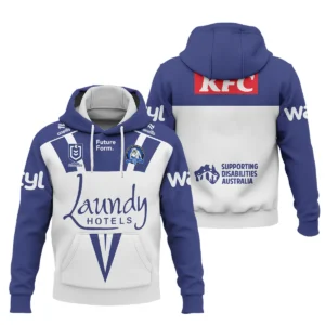 Canterbury-Bankstown Bulldogs NRL Exclusive Logo Hoodie QTVA050625NRL01CBY-HD
