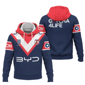 Sydney Roosters NRL Exclusive Logo Hoodie QTVA050625NRL01SYD-HD