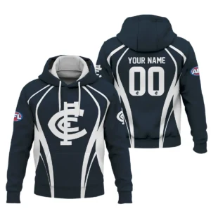 Carlton Blues AFL Exclusive Logo Hoodie QTVA250625AFL03CARL-HD