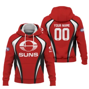Gold Coast SUNS AFL Exclusive Logo Hoodie QTVA250625AFL03GCFC-HD