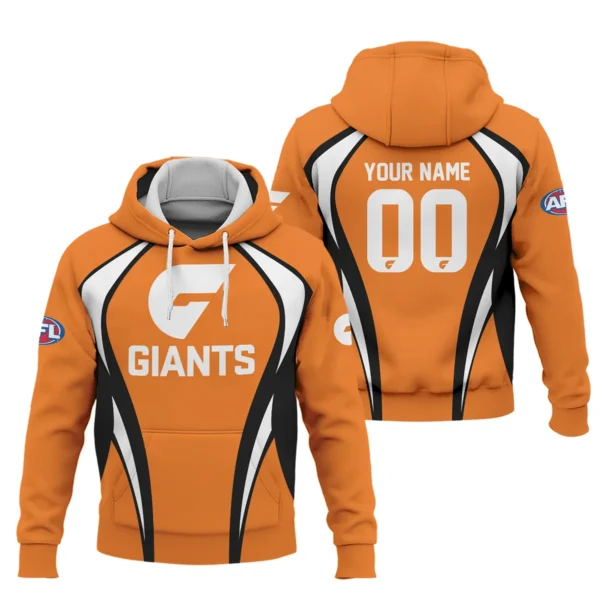 GWS Giants AFL Exclusive Logo Hoodie QTVA250625AFL03GWS-HD