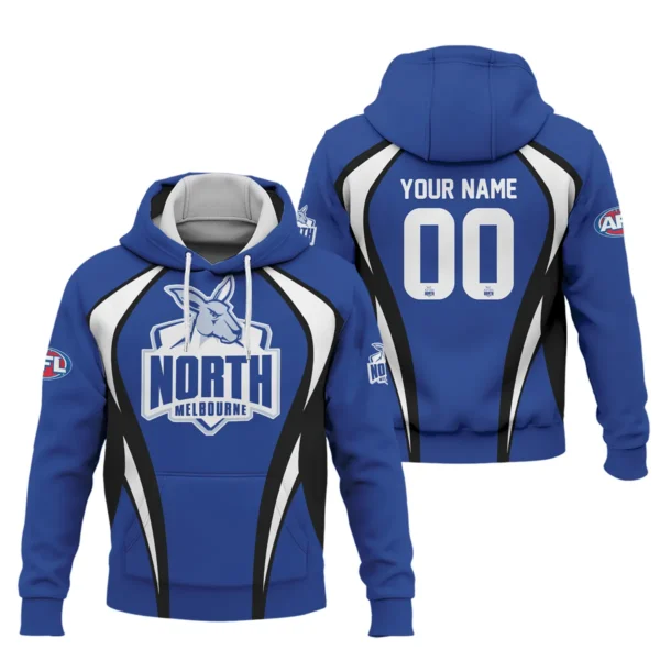 North Melbourne Kangaroos AFL Exclusive Logo Hoodie QTVA250625AFL03NMFC-HD