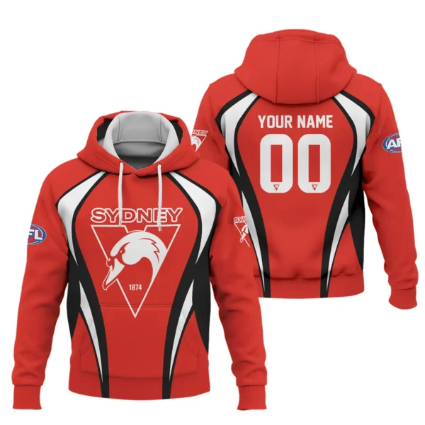 Sydney Swans AFL Exclusive Logo Hoodie QTVA250625AFL03SYD-HD