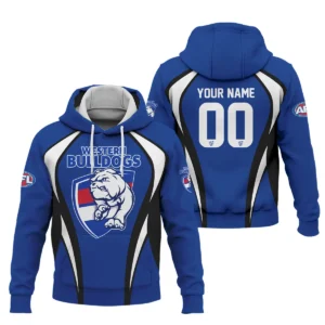 Western Bulldogs AFL Exclusive Logo Hoodie QTVA250625AFL03WB-HD