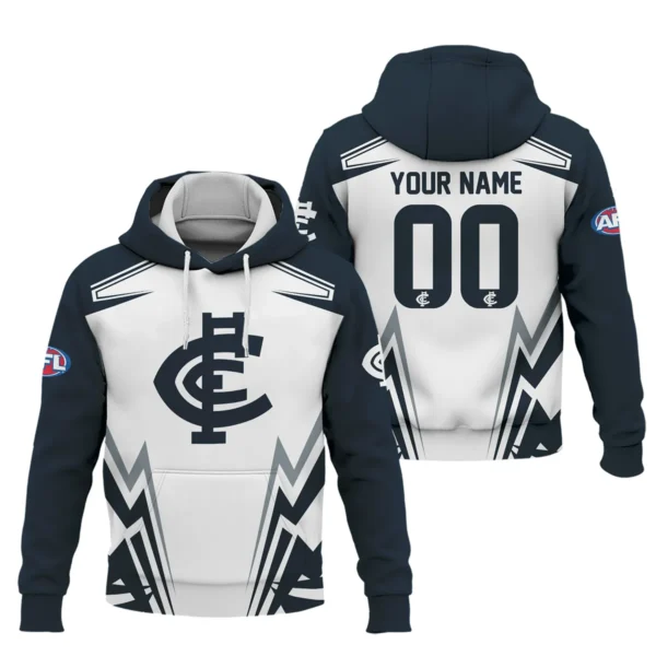 Carlton Blues AFL Exclusive Logo Hoodie QTVA270625AFL04CARL-HD