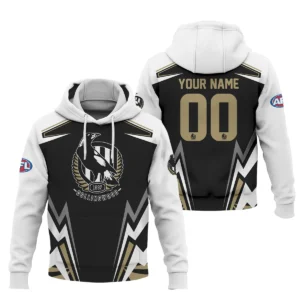 Collingwood Magpies AFL Exclusive Logo Hoodie QTVA270625AFL04COLL-HD