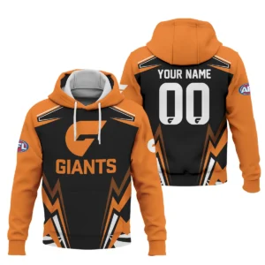GWS Giants AFL Exclusive Logo Hoodie QTVA270625AFL04GWS-HD