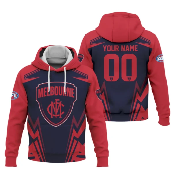 Melbourne Demons AFL Exclusive Logo Hoodie QTVA270625AFL04MELB-HD