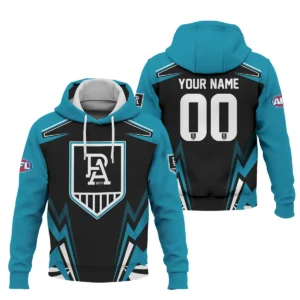 Port Adelaide Power AFL Exclusive Logo Hoodie QTVA270625AFL04PORT-HD