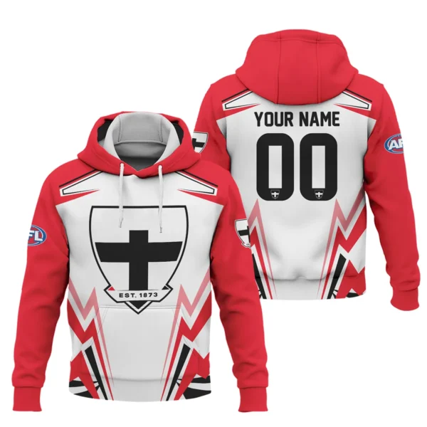 St Kilda Saints AFL Exclusive Logo Hoodie QTVA270625AFL04STK-HD