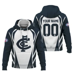 Carlton Blues AFL Exclusive Logo Hoodie QTVA280625AFL05CARL-HD