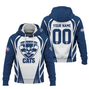 Geelong Cats AFL Exclusive Logo Hoodie QTVA280625AFL05GEEL-HD