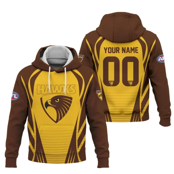 Hawthorn Hawks AFL Exclusive Logo Hoodie QTVA280625AFL05HAW-HD