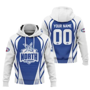 North Melbourne Kangaroos AFL Exclusive Logo Hoodie QTVA280625AFL05NMFC-HD