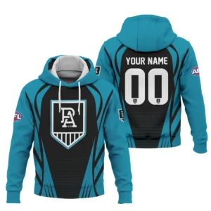 Port Adelaide Power AFL Exclusive Logo Hoodie QTVA280625AFL05PORT-HD