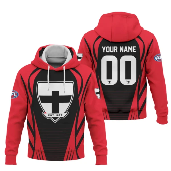 St Kilda Saints AFL Exclusive Logo Hoodie QTVA280625AFL05STK-HD