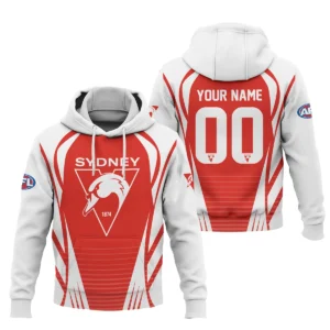 Sydney Swans AFL Exclusive Logo Hoodie QTVA280625AFL05SYD-HD