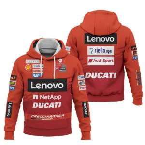 Ducati Lenovo Team Exclusive Logo Hoodie QTVAGP060625A2DUC-HD