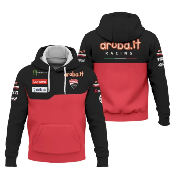 Ducati Lenovo Team Exclusive Logo Hoodie QTVAGP060625A3DUC-HD
