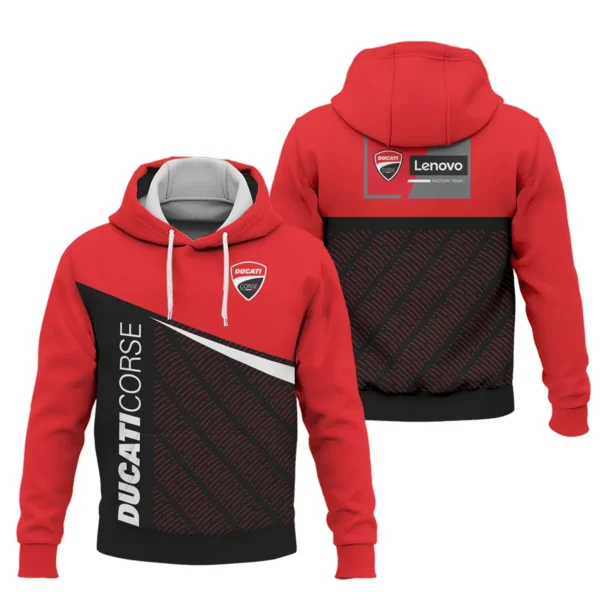 Ducati Lenovo Team Exclusive Logo Hoodie QTVAGP110625A12DUC-HD