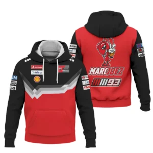 Marc Márquez Ducati Lenovo Team Exclusive Logo Hoodie QTVAGP110625A14DUC-HD