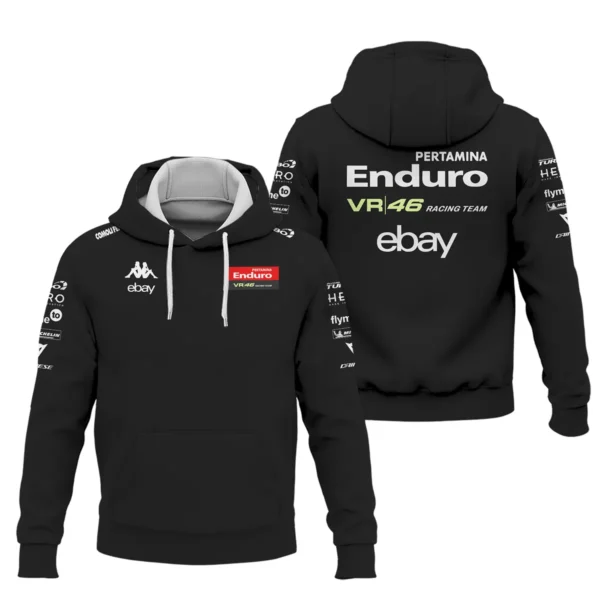 VR46 Racing Team Exclusive Logo Hoodie QTVAGP120625A15VR46-HD