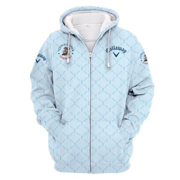 Callaway 125th U.S. Open Exclusive Logo Zipper Hoodie QTUSG110625A3CLW-ZHD - Image 2