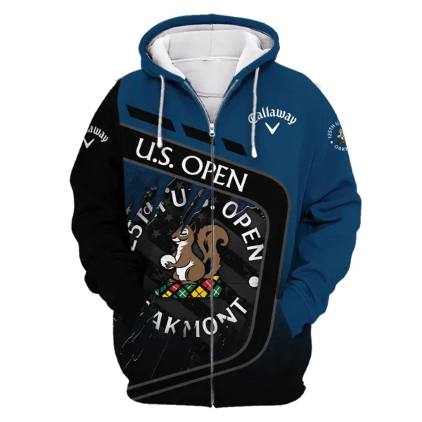 Callaway 125th U.S. Open Exclusive Logo Zipper Hoodie QTUSG110625A4CLW-ZHD - Image 2