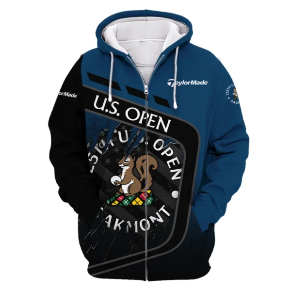 TaylorMade 125th U.S. Open Exclusive Logo Zipper Hoodie QTUSG110625A4TM-ZHD - Image 2