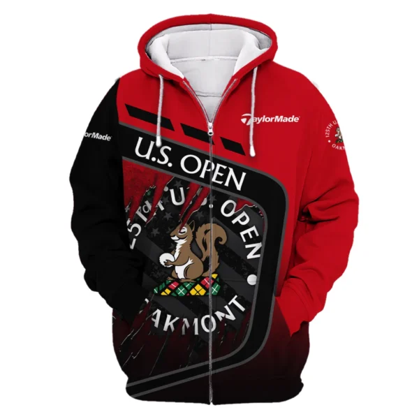 TaylorMade 125th U.S. Open Exclusive Logo Zipper Hoodie QTUSG110625A7TM-ZHD - Image 2