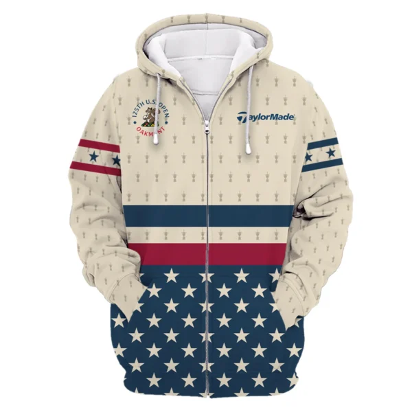 TaylorMade 125th U.S. Open Exclusive Logo Zipper Hoodie QTUSG120625A2TM-ZHD - Image 2