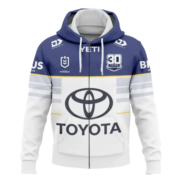 North Queensland Cowboys NRL Exclusive Logo Zipper Hoodie QTVA050625NRL01NQL-ZHD - Image 2