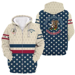 Callaway 125th U.S. Open Exclusive Logo Zipper Hoodie QTUSG120625A2CLW-ZHD