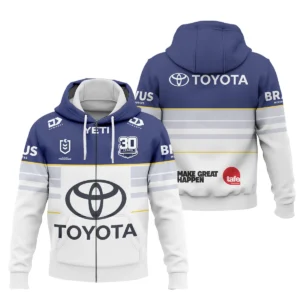 North Queensland Cowboys NRL Exclusive Logo Zipper Hoodie QTVA050625NRL01NQL-ZHD