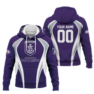 Fremantle Dockers AFL Exclusive Logo Zipper Hoodie QTVA250625AFL03FRE-ZHD