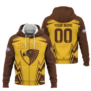 Hawthorn Hawks AFL Exclusive Logo Zipper Hoodie QTVA270625AFL04HAW-ZHD