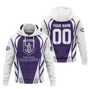 Fremantle Dockers AFL Exclusive Logo Zipper Hoodie QTVA280625AFL05FRE-ZHD