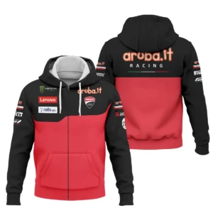 Ducati Lenovo Team Exclusive Logo Zipper Hoodie QTVAGP060625A3DUC-ZHD