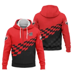 Ducati Lenovo Team Exclusive Logo Zipper Hoodie QTVAGP100625A11DUC-ZHD