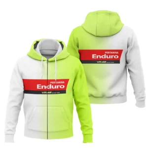 VR46 Racing Team Exclusive Logo Zipper Hoodie QTVAGP130625A19VR46-ZHD