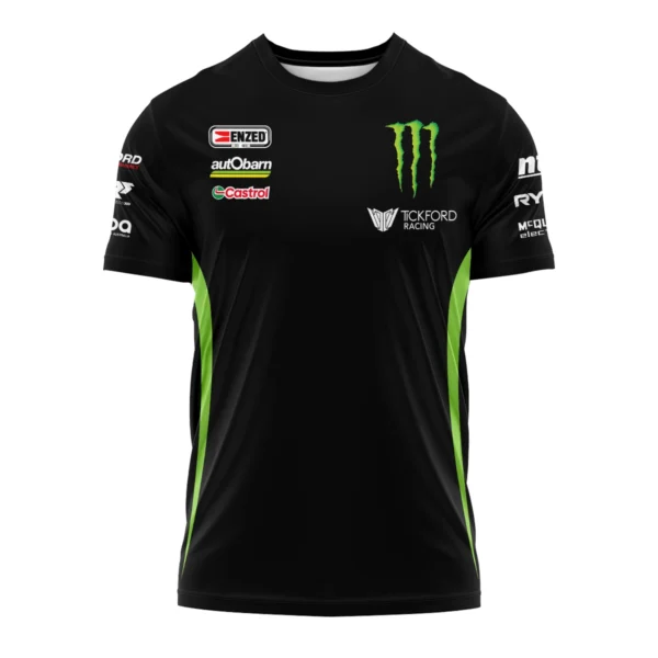 Monster Castrol Racing Exclusive Logo T-shirt HOSPC160625A01TF-TS - Image 2